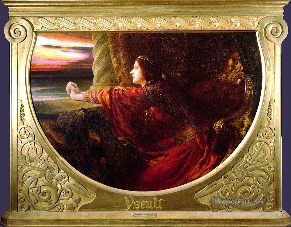 Yseult viktorianisch Maler Frank Bernard Dicksee Ölgemälde